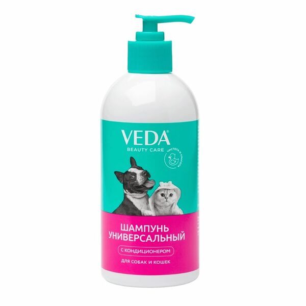 Универсальный шампунь для собак и кошек 500 мл