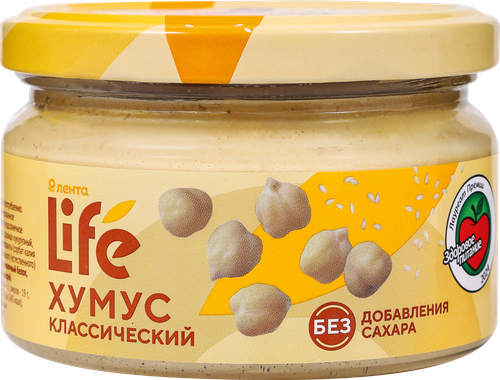

Хумус Лента Life Классический 200 г