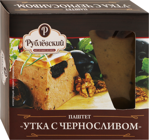 

Паштет утиный Рублевский с черносливом 200 г