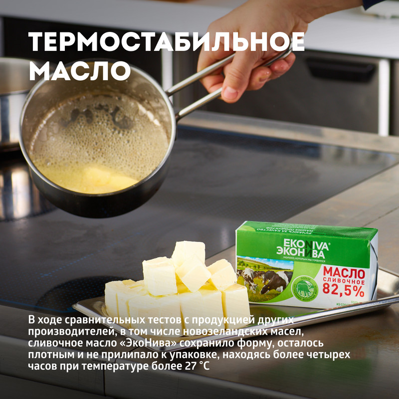 

Масло сливочное ЭкоНива 82.5% 350 г