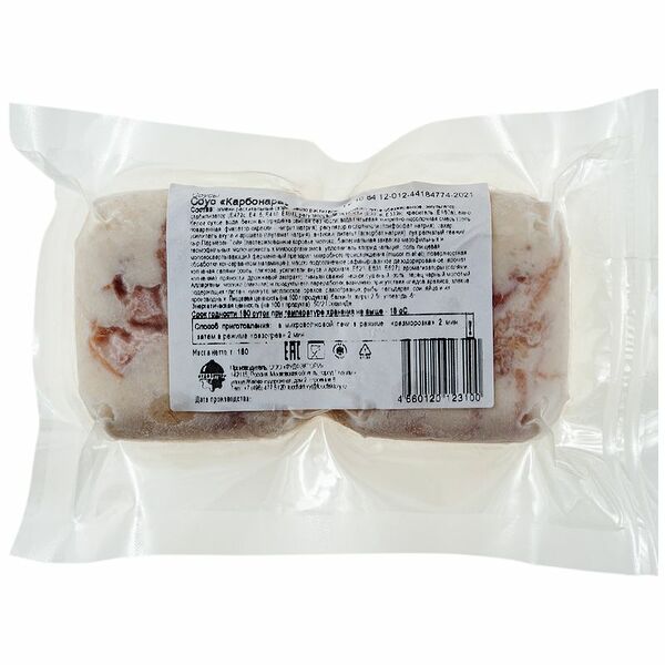 Соус Фудфэктори Карбонара замороженный 180 г