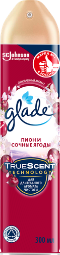 

Освежитель воздуха Glade Пион и сочные ягоды 300 мл