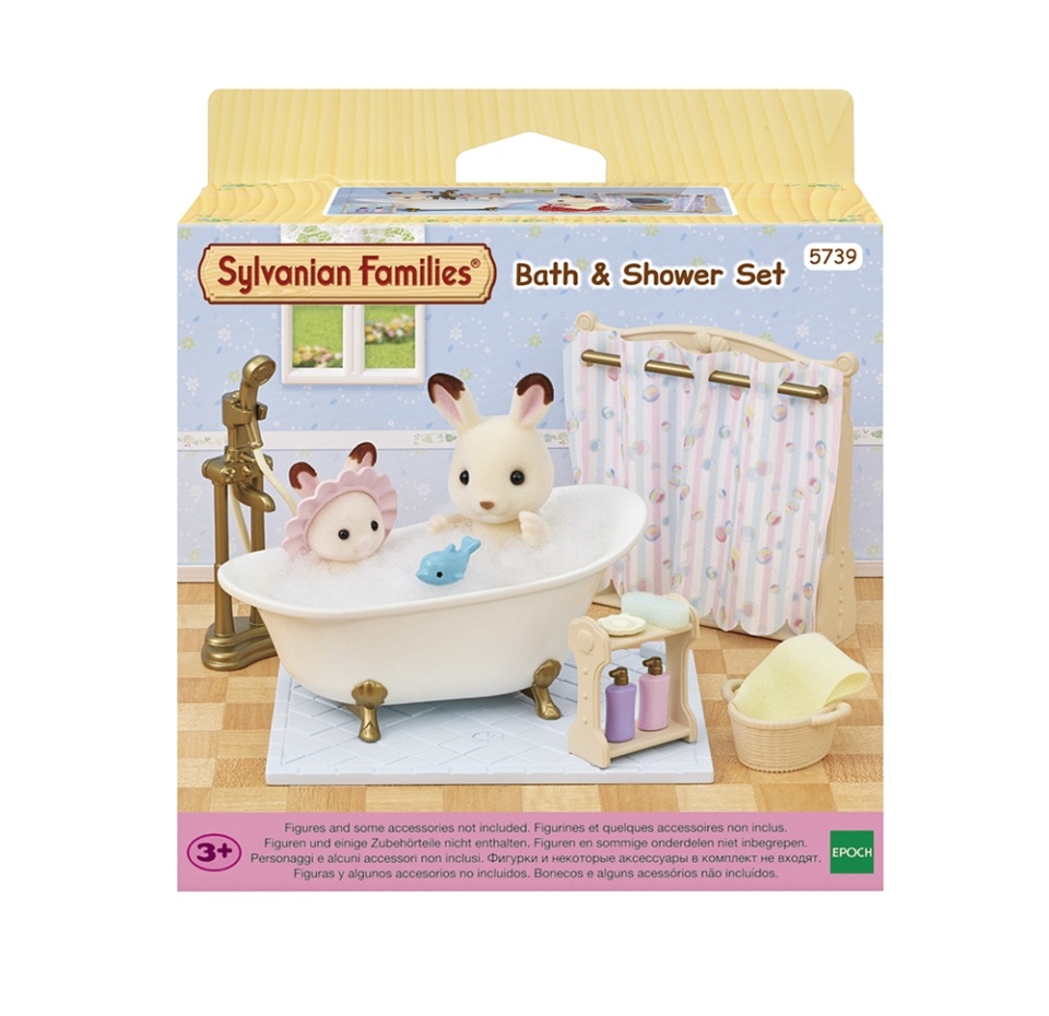 

Игровой набор Sylvanian Families с ванной и душевой 3+