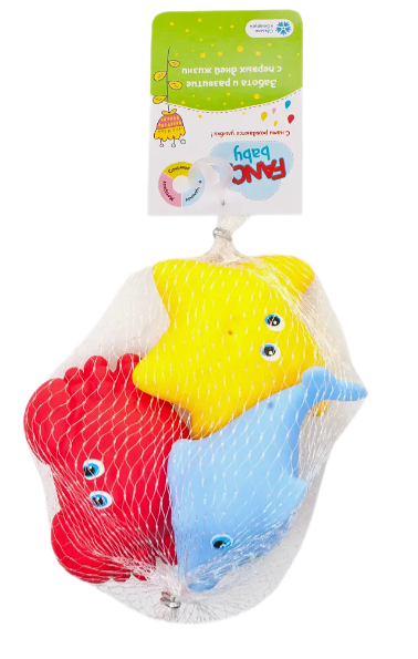 Набор игрушек Аспект Веселое купание 3шт в аасортименте