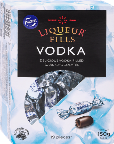 

Конфеты Fazer Liqueur Fills с водкой 150 г