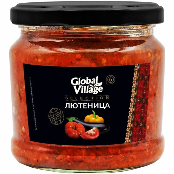 Лютеница Global Village Selection домашняя 360г