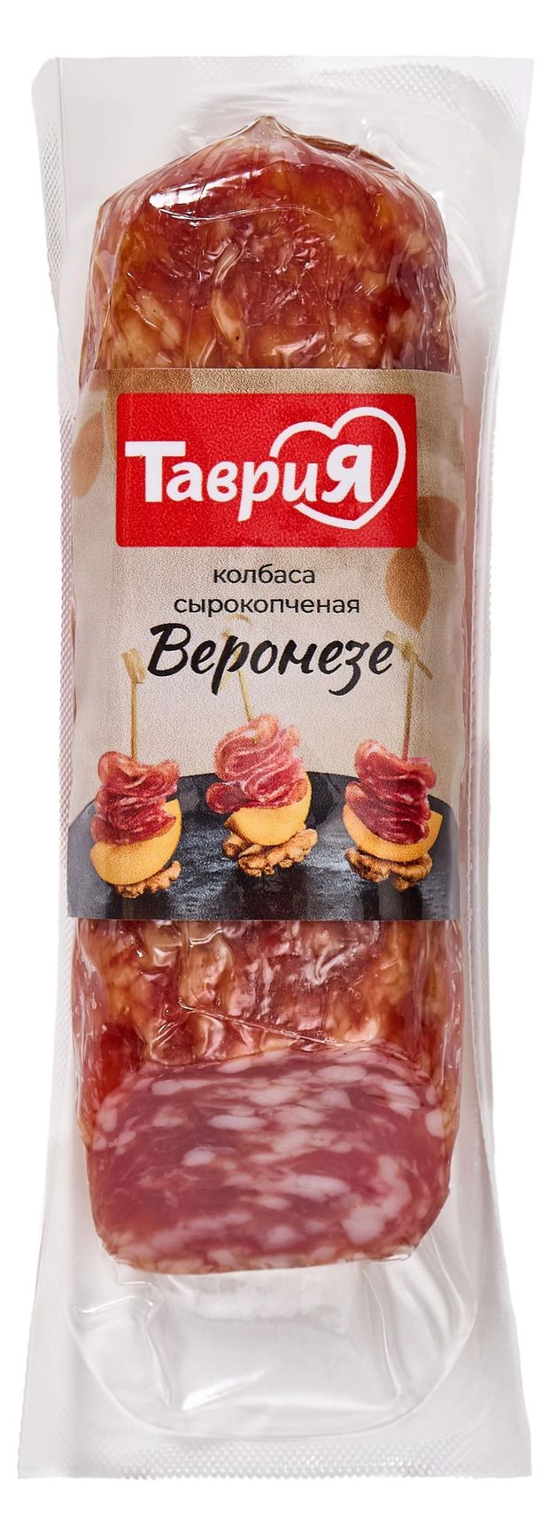 

Колбаса сырокопченая Таврия Веронезе 180 г
