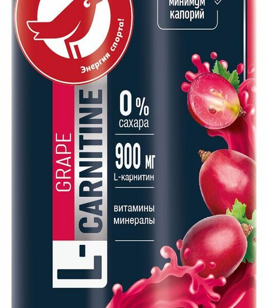 L-carnitine АШАН Красная птица со вкусом винограда