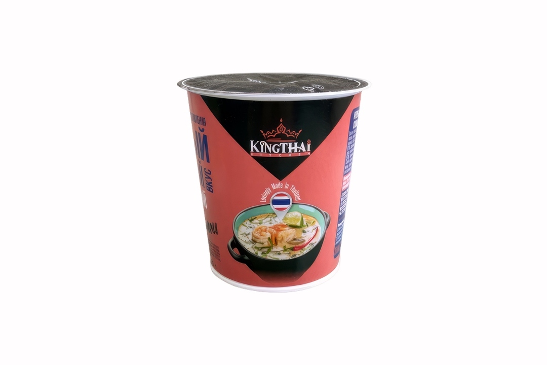 

Крем-суп быстрого приготовления Kingthai Kitchen Том ям сливочный 35 г