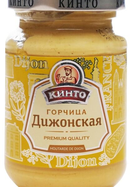 Горчица Кинто Дижонская 170мл