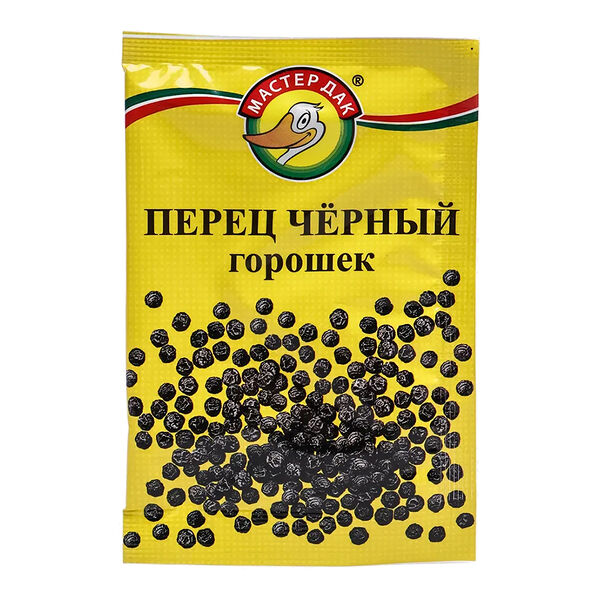Перец чёрный Мастер Дак горошек 10 г