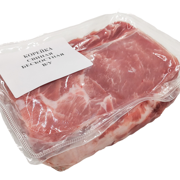 Корейка свиная бескостная охлажденная вес