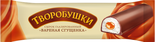 

Сырок глазированный Творобушки Вареная сгущенка 20% 40 г
