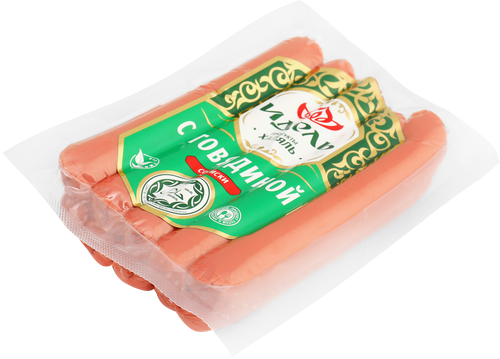 

Сосиски Идель с говядиной Халяль 380 г