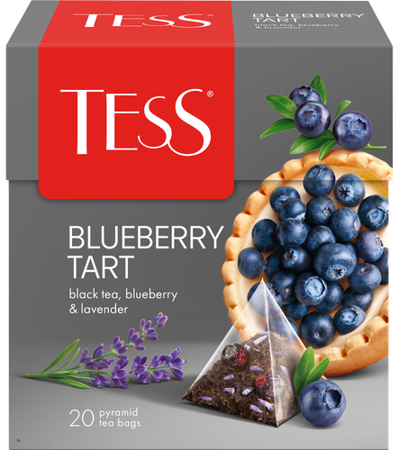 

Чай черный Tess Blueberry Tart в пирамидках 20 шт. 36 г