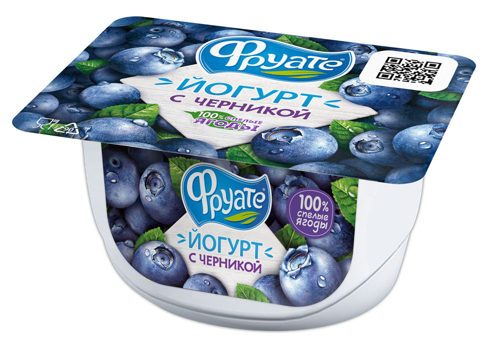 

Йогурт Фруате черника 2.5% 125 г