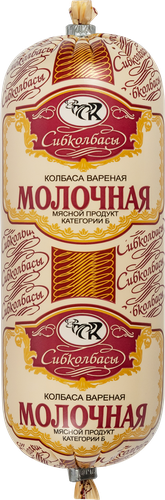 

Колбаса вареная Сибколбасы Молочная 400 г