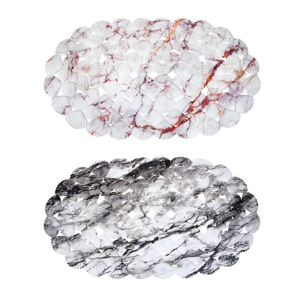 Vetta коврик в ванну противоскользящий, пвх, 68x38см, 