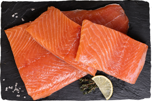 

Лосось слабосоленый Лента Fresh филе весовой