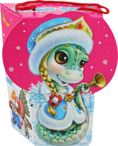 

Подарок новогодний КФ ПЕРМСКАЯ Символ года + Мила, в ассортименте, 400г