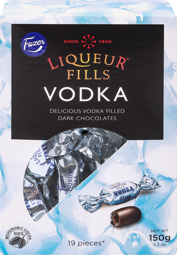 

Конфеты Fazer Liqueur Fills с водкой 150 г
