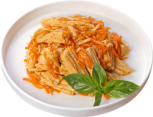 Салат из спаржи с морковью, 200 г