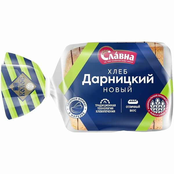 Хлеб Колос Славна Дарницкий нарезка 325 г