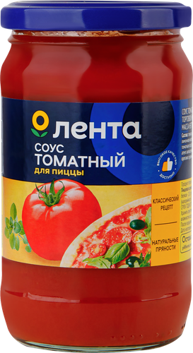 

Соус томатный для пиццы ЛЕНТА, 350 г