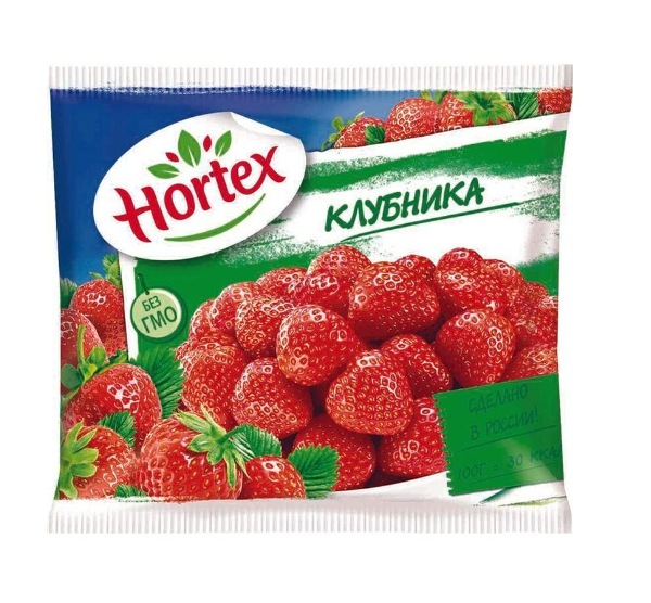Клубника свежезамороженная ТМ Hortex (Хортекс) 300 г