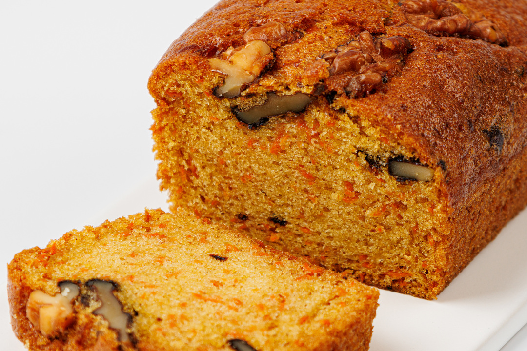 

Кекс морковный с грецким орехом 300 г