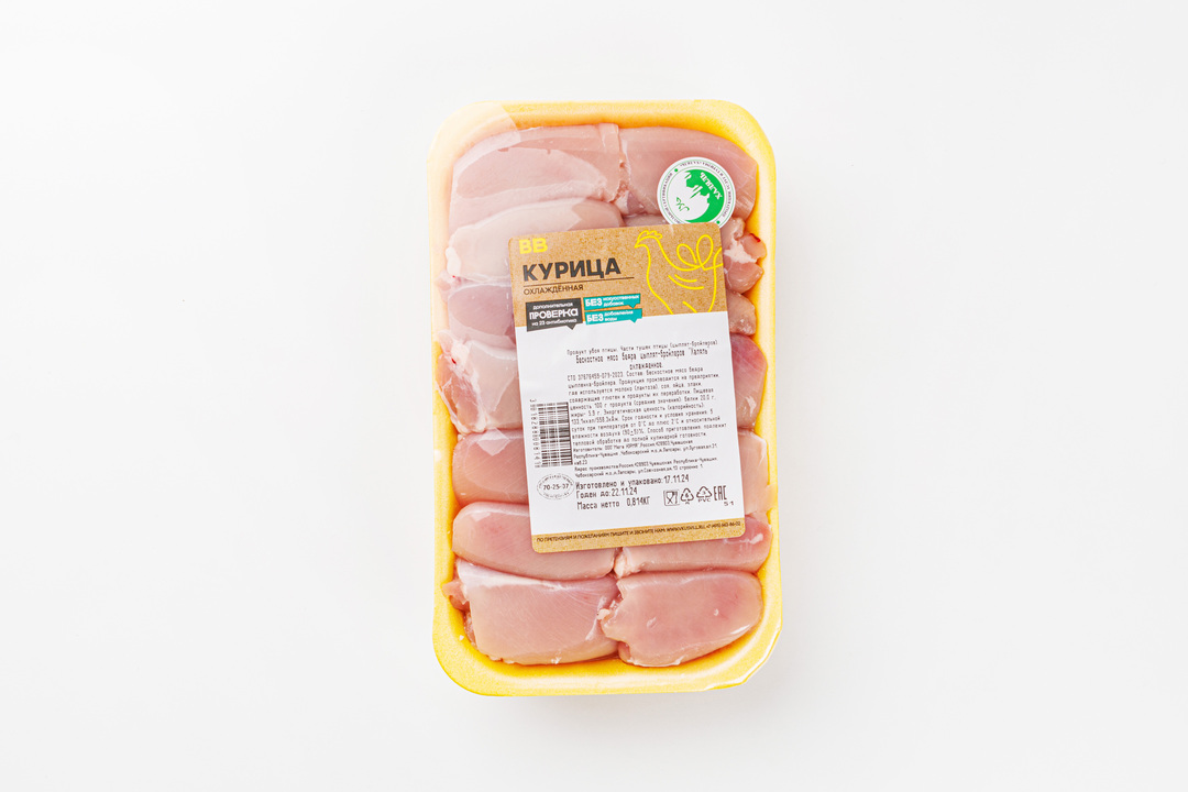 

Филе бедра куриное ВкусВилл бескостное Халяль вес