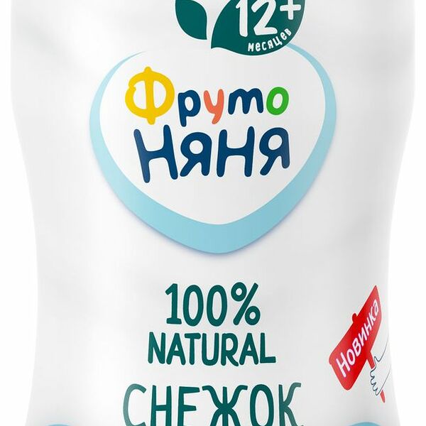Продукт кисломолочный ФрутоНяня Снежок 2%