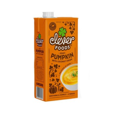 Крем-суп Clever Foods Тыквенный с Кокосовыми сливками стерил ТП