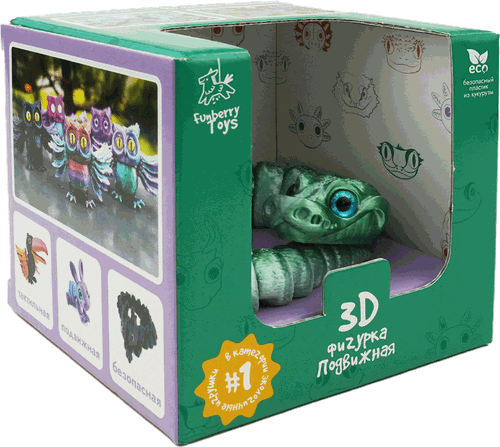 

Игрушка FUNBERRY TOYS 3D вид 2, в ассортименте, Арт. 5002