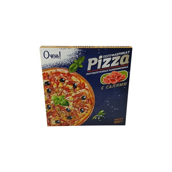 Пицца Очень! с салями полувып.зам кор.вес 300г ПровитБел