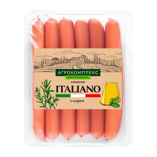 

Сосиски Агрокомплекс Italiano с сыром 360 г