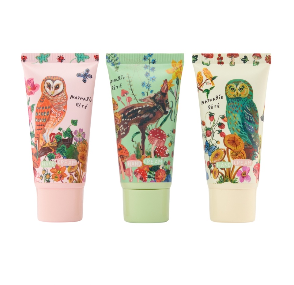 

Набор подарочный Nathalie Lete Forest Folk крем для рук 3 шт. x 30 мл