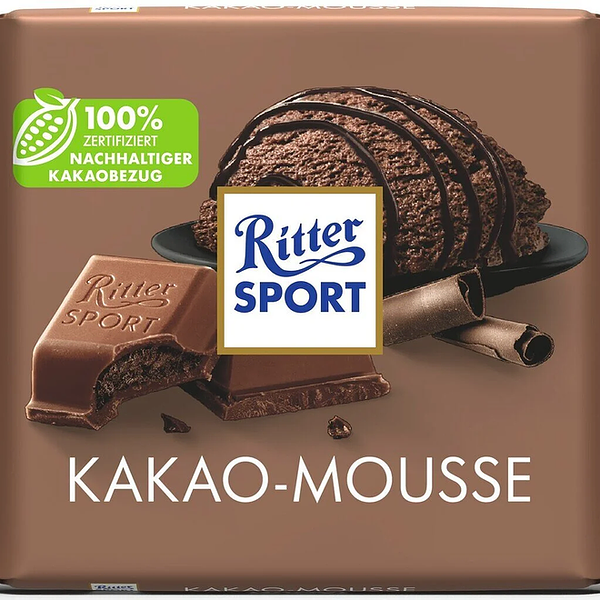 Шоколад Ritter Sport молочный какао-мусс 100 г