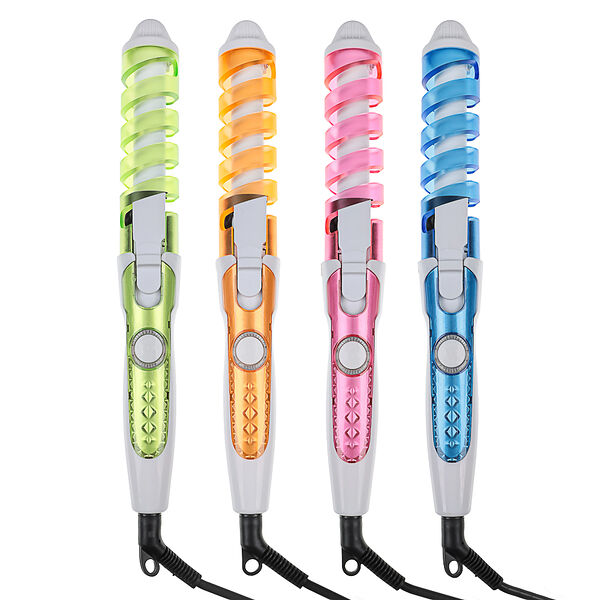 Плойка для завивки волос Leben локоны, 35вт, d20мм, 220в, алюминий, пластик, 1 шт., 4 цвета в ассортименте