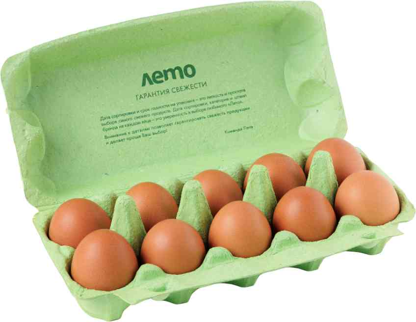 

Яйцо куриное Лето С1 столовое 10 шт.