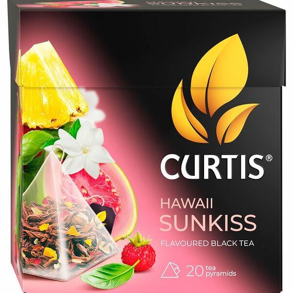 Чай черный Curtis Hawaii Sunkiss 20 пирамидок х 1.7 г