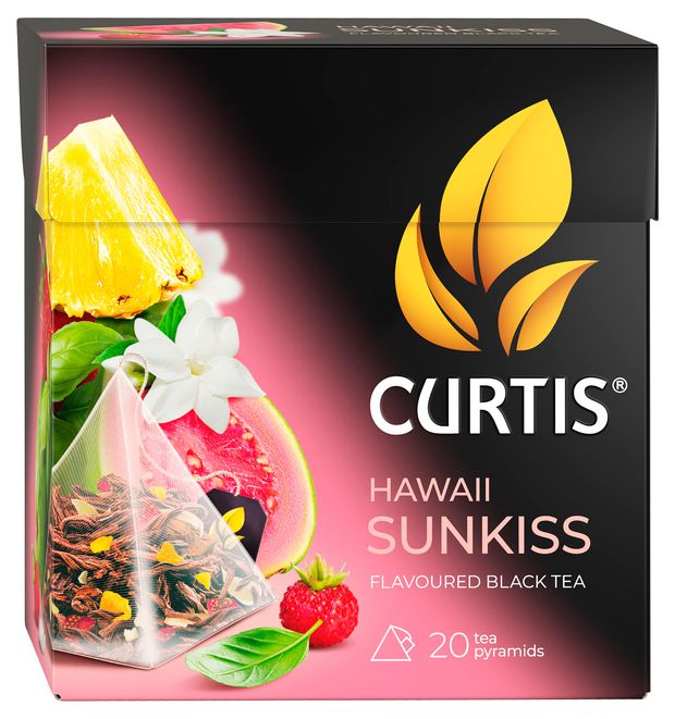 

Чай черный Curtis Hawaii Sunkiss 20 пирамидок х 1.7 г