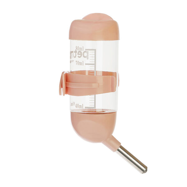 Поилка для грызунов Petmax розовая 80 мл 