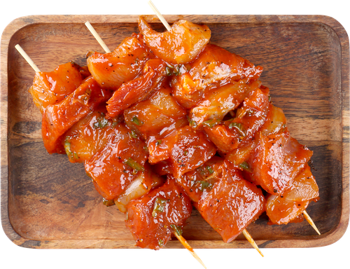 

Шашлык из свинины и курицы ЛЕНТА FRESH категория Б, весовой
