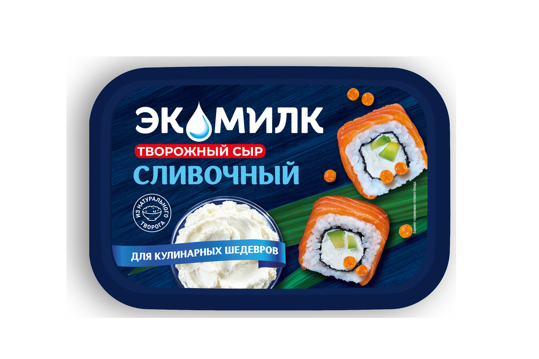 

Сыр Экомилк творожный 60% 350 г