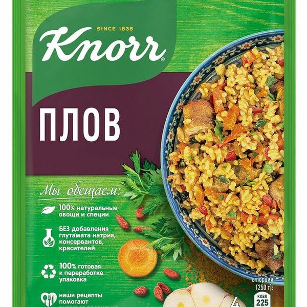 Приправа Knorr На второе Плов 27 г