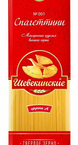 Макаронные изделия Спагеттини Шебекинские №001 450 г