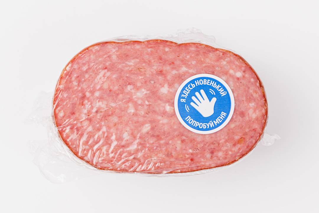 

Сервелат Правильная форма варено-копченый 300 г