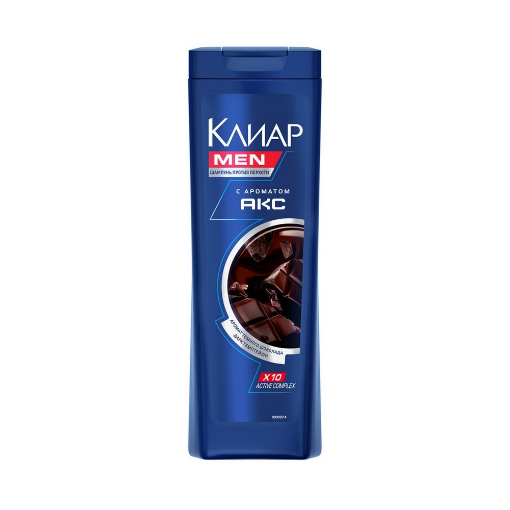 

Шампунь Клиар мужской с ароматом Axe dark temptation 380 мл