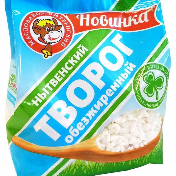 Творог Нытвенский Маслозавод обезжиренный 1,8%